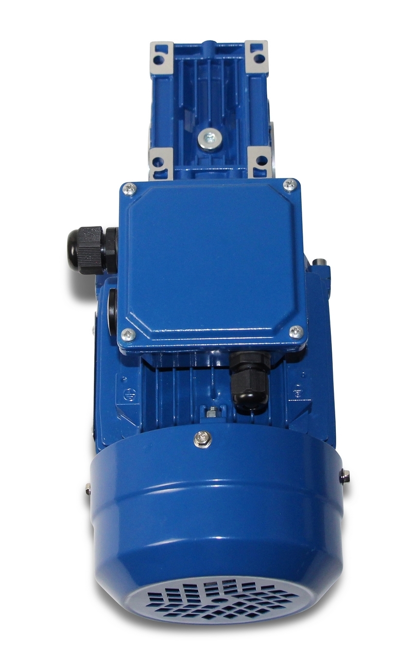 CMRV040 712-4 - 0.37 kW - 70 rpm- Worm Gearbox Motor