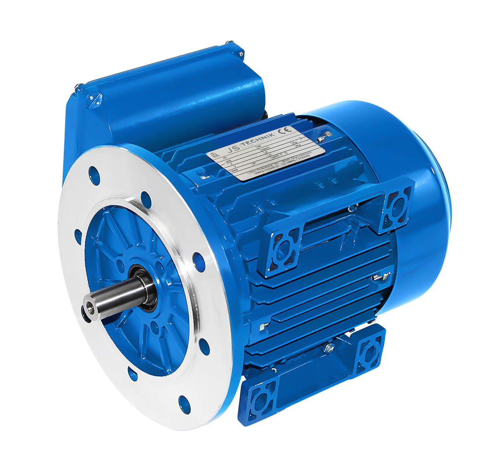 Single phase motor -ML2 712-4, 0,37 kW, 4pol, B35