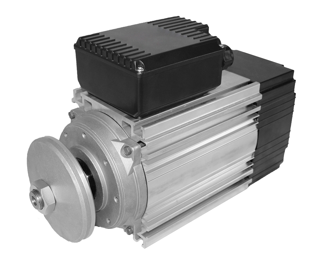 Flat motor E65MA2 – 2.6 kW-B14  - Rotation left