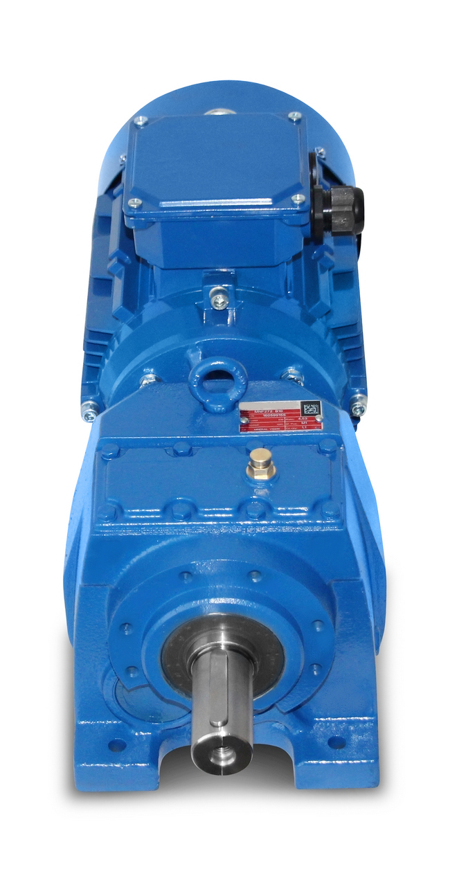 MV-F272-100-3.0kW-309 rpm Helical Geared Motor