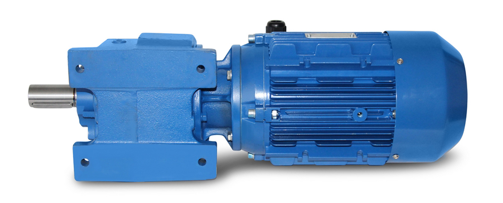 MV-F272-100-3.0kW-309 rpm Helical Geared Motor